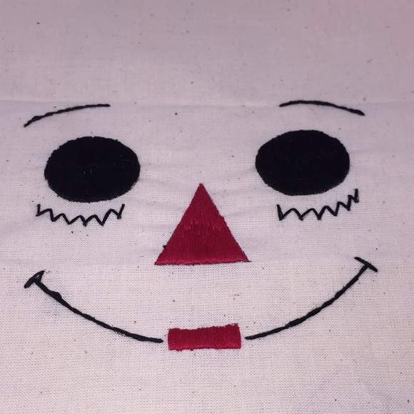 Raggedy Anne Soft Doll Sewing Project Includes Fabric and Lace Collar - Picture 6 of 10